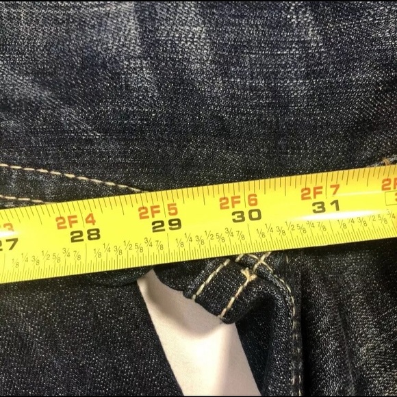 Miss Me MEK OAXACA Denim Jeans Juniors Sz 14 - Picture 10 of 10